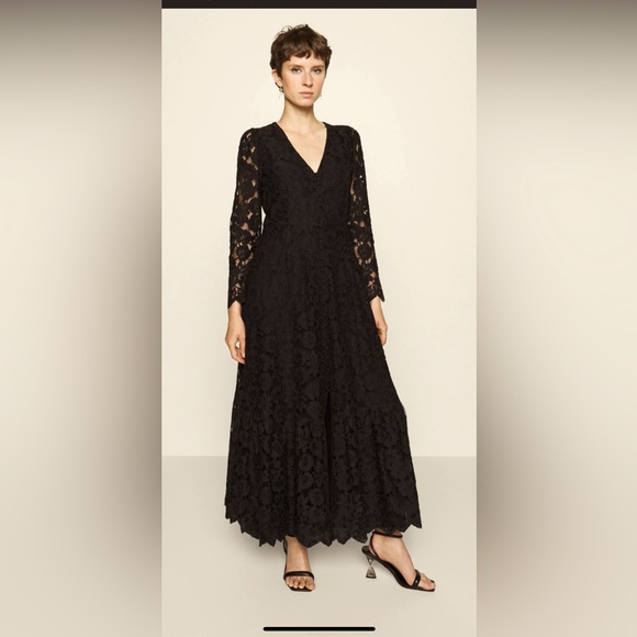 Selected Femme SLFTARA Occasion Ankle Dress 40(8US) NWT🖤 - Picture 1 of 6